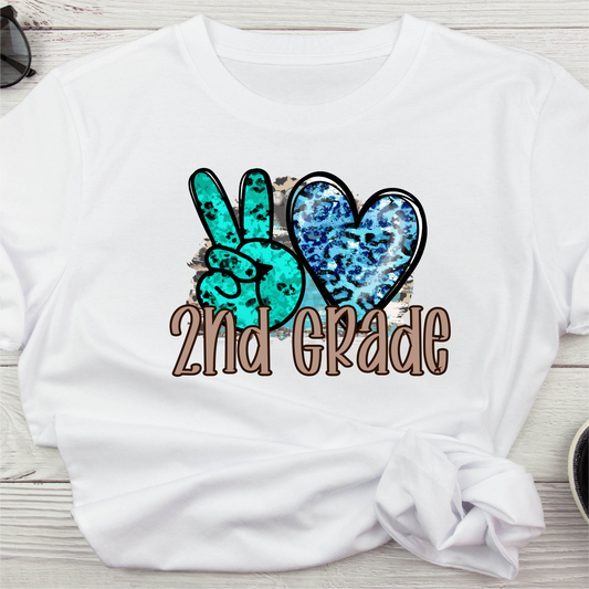 Peace Love 2nd Grade