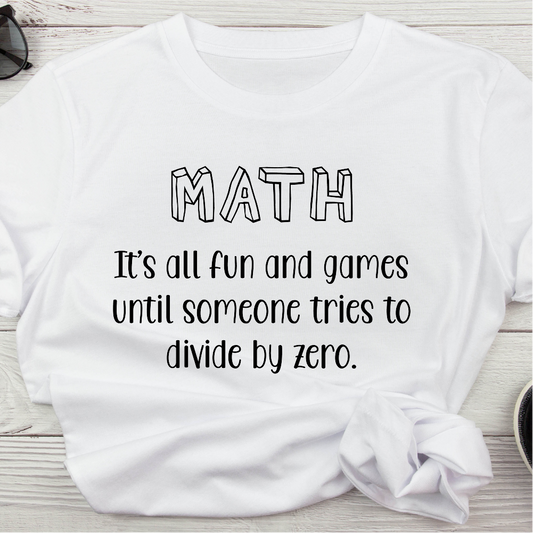 Math-It's All Fun and Games