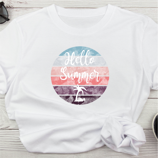 Hello Summer Palm Tree