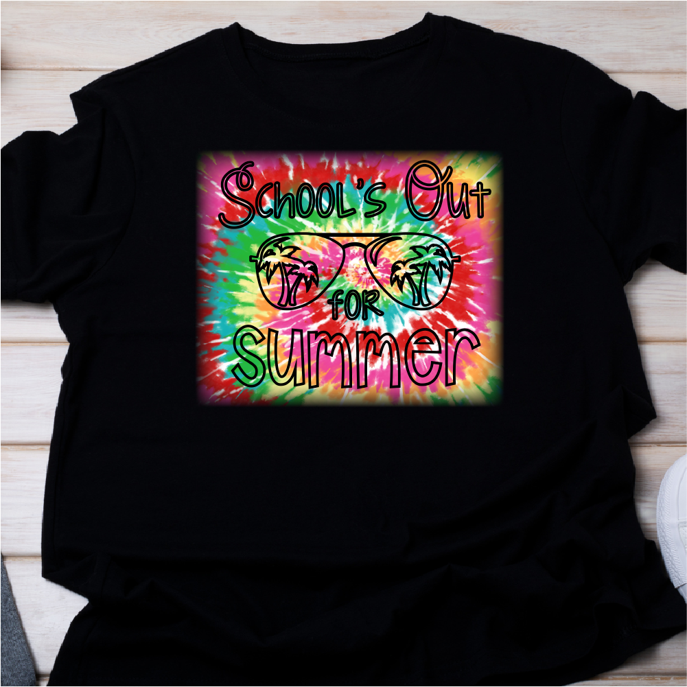 School's Out for Summer Tye Dye