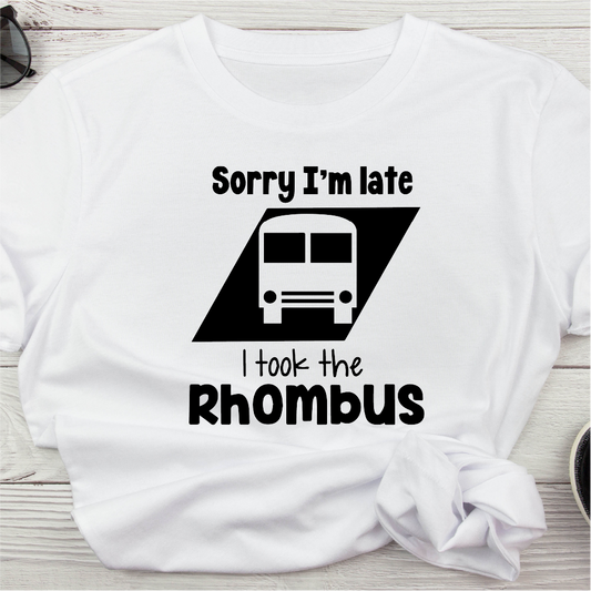 Sorry... I took the Rhombus