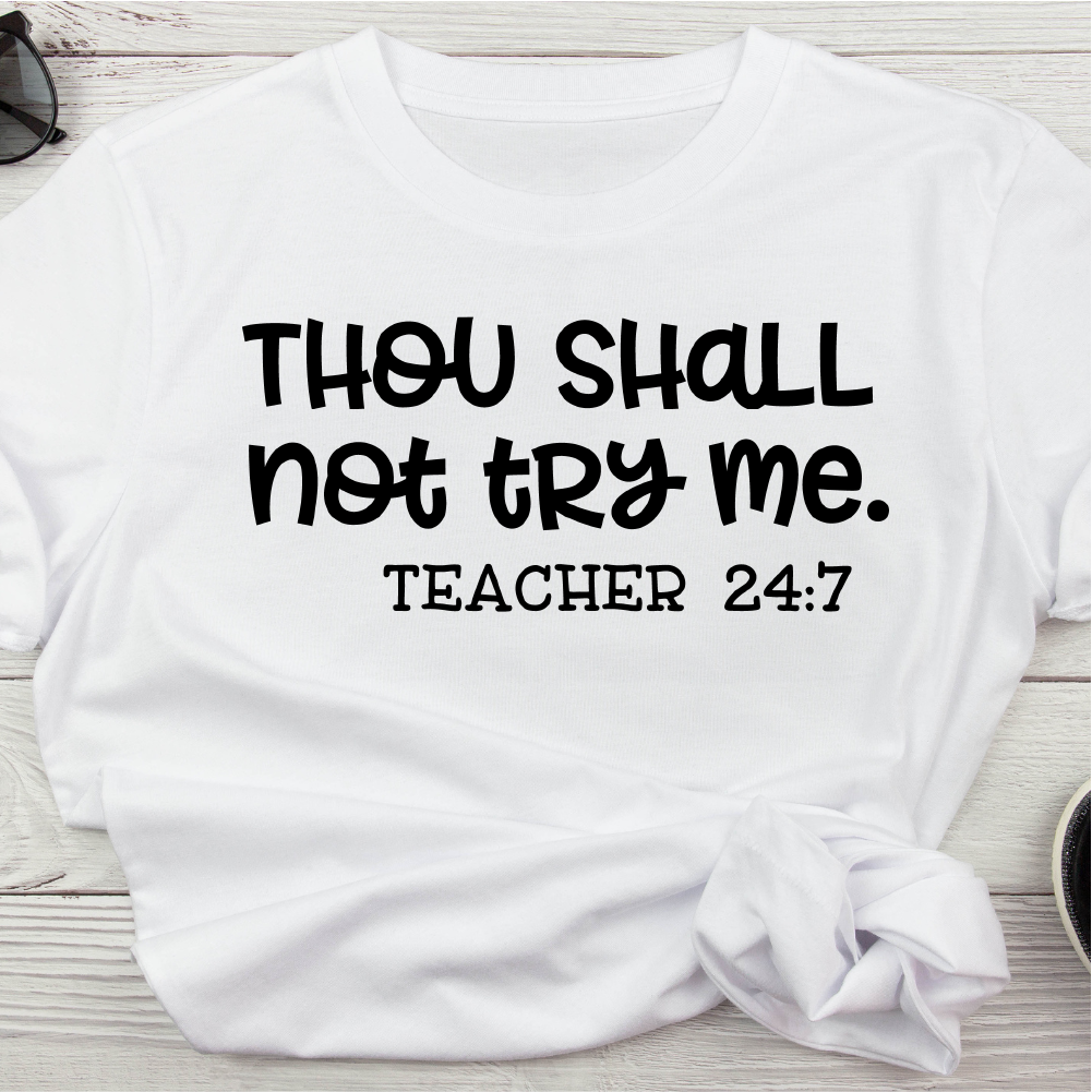 Thou Shall Not Try Me