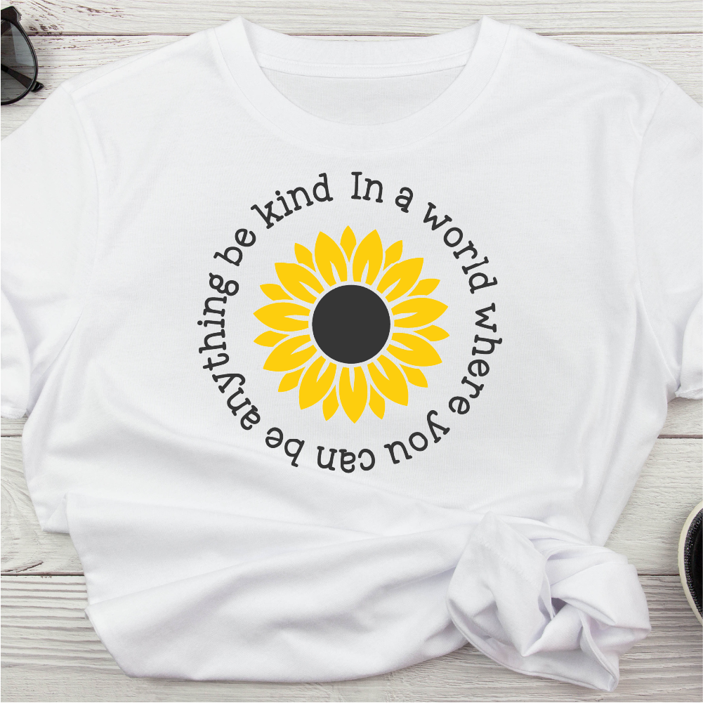 Be Kind Sunflower Circle