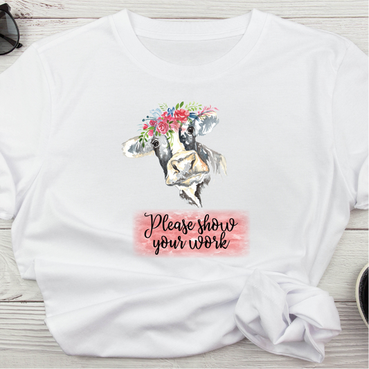 Please Show Your Work