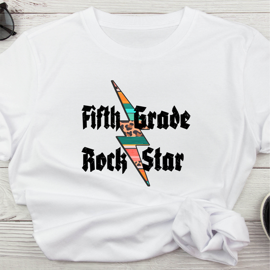 Fifth Grade Lightning Rock Star