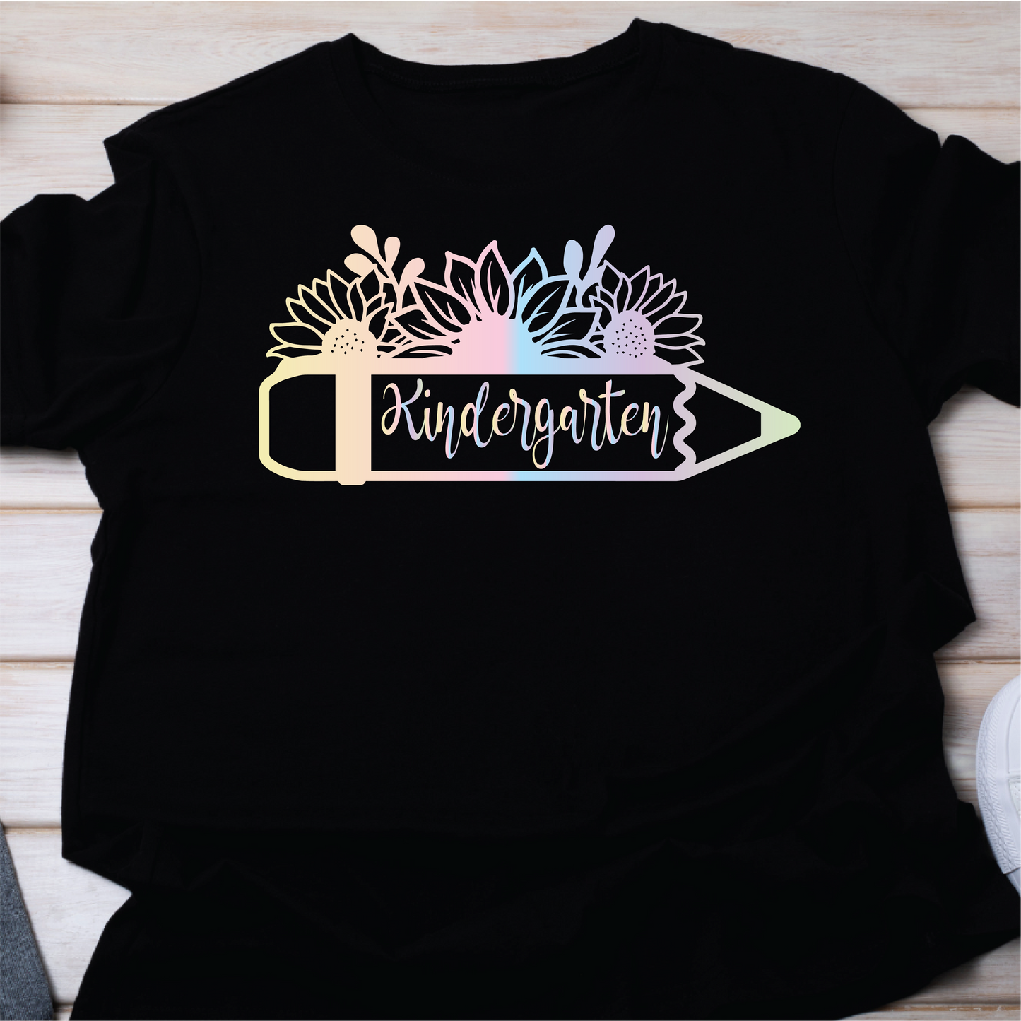 Kindergarten Floral Pencil