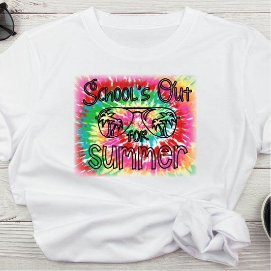 School's Out for Summer Tye Dye