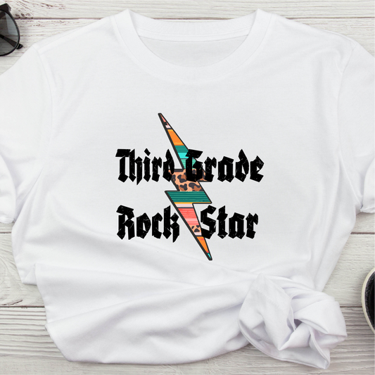 Third Grade Lightning Rock Star