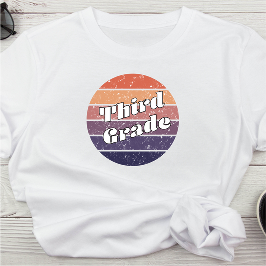 Third Grade Retro CIrcle