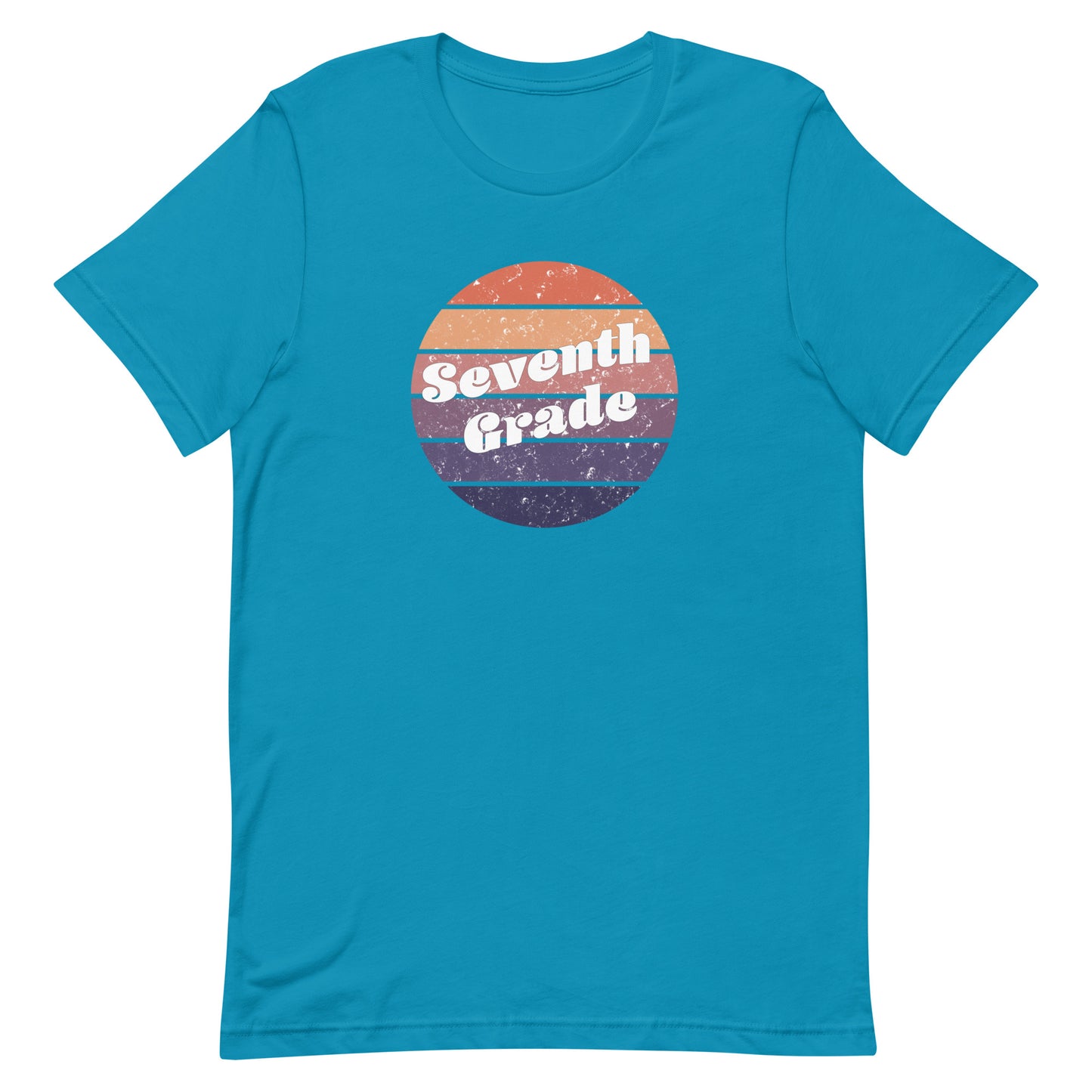 Seventh Grade Retro Circle