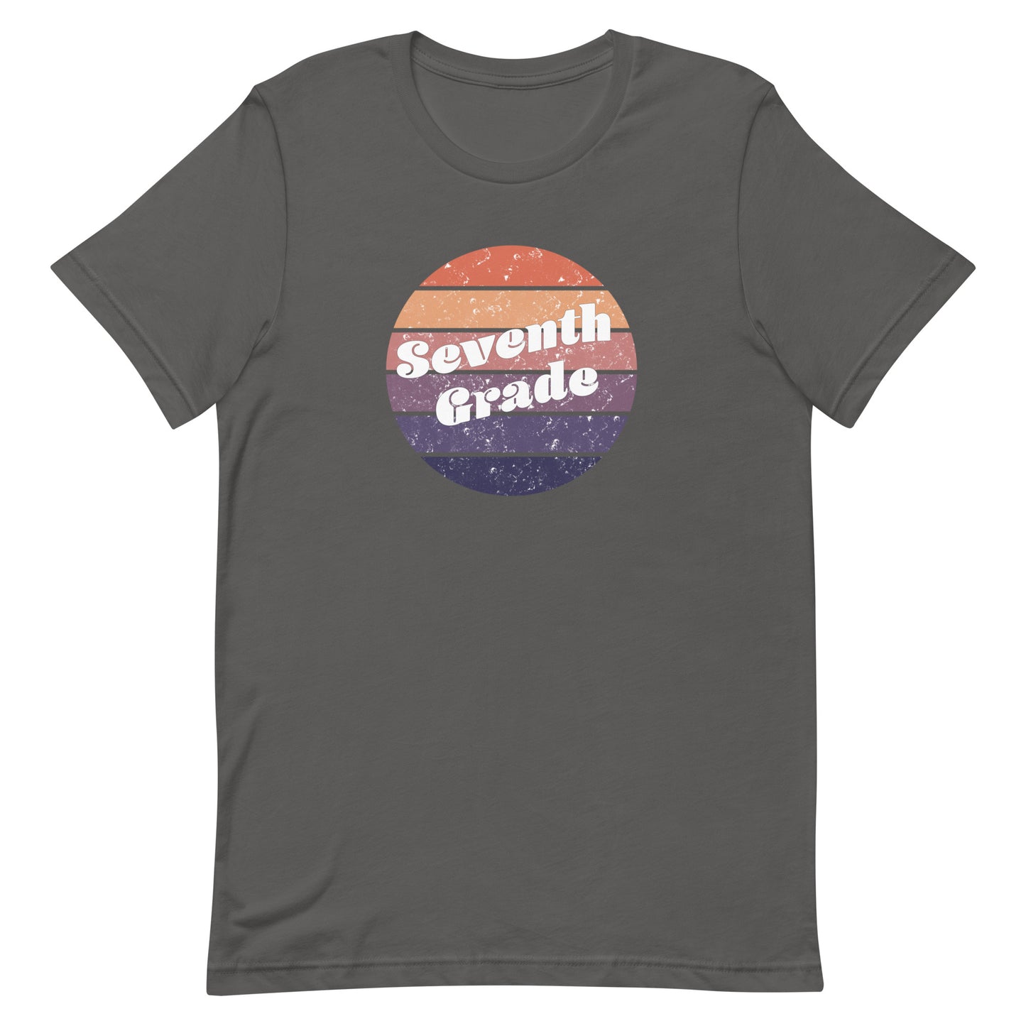 Seventh Grade Retro Circle
