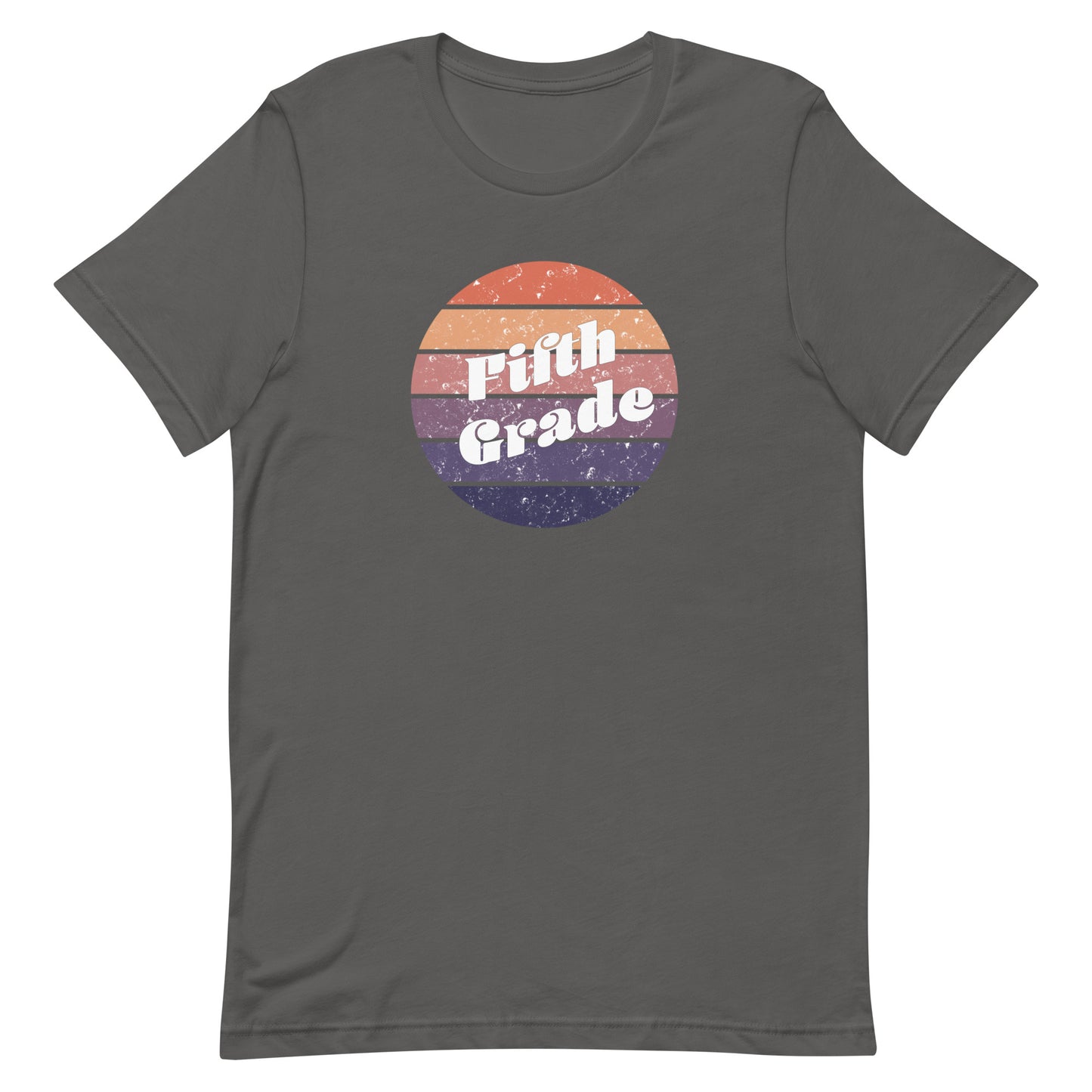 Fifth Grade Retro Circle