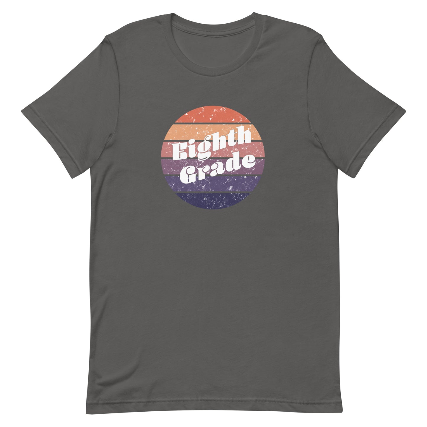 Eighth Grade Retro Circle