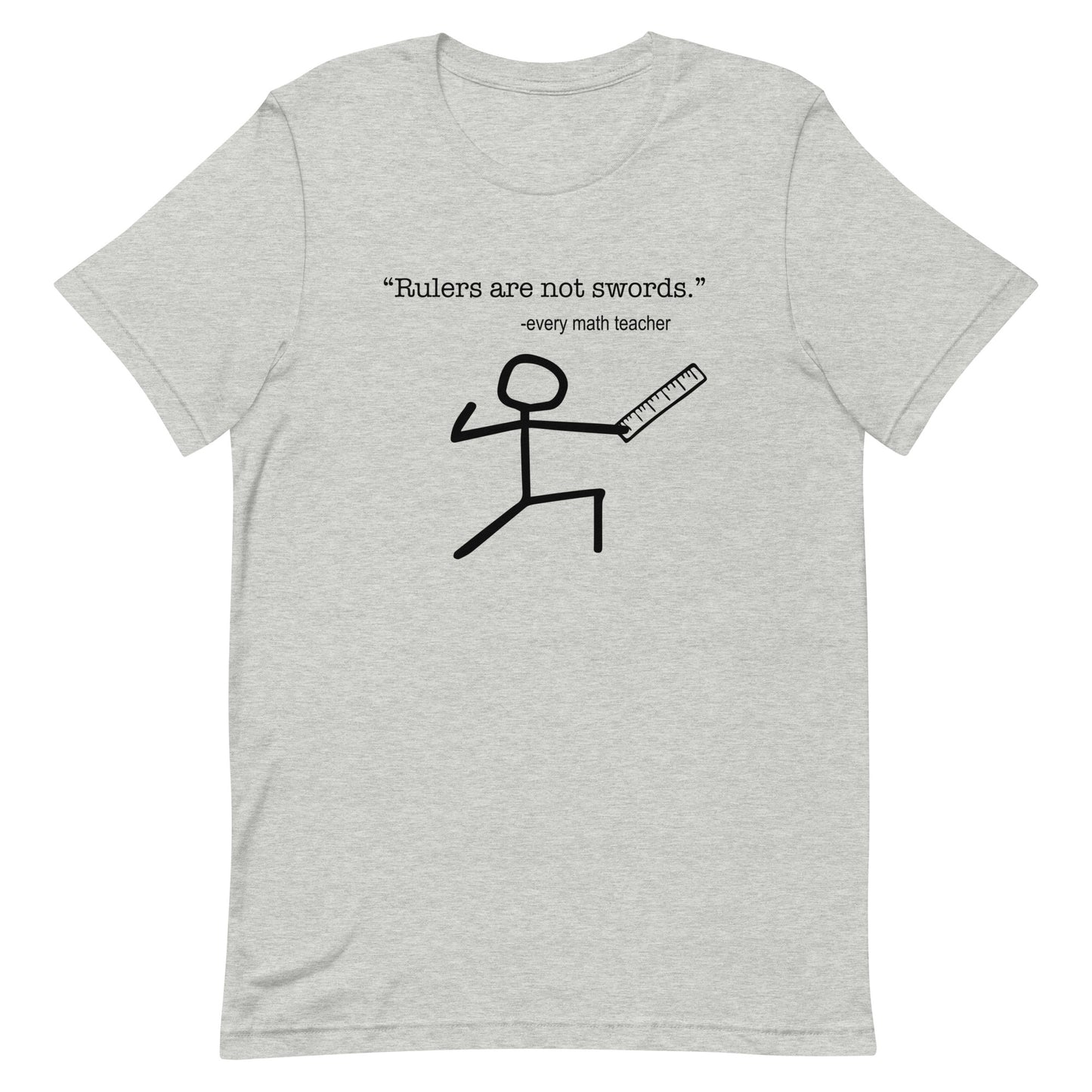 Rulers are NOT Swords