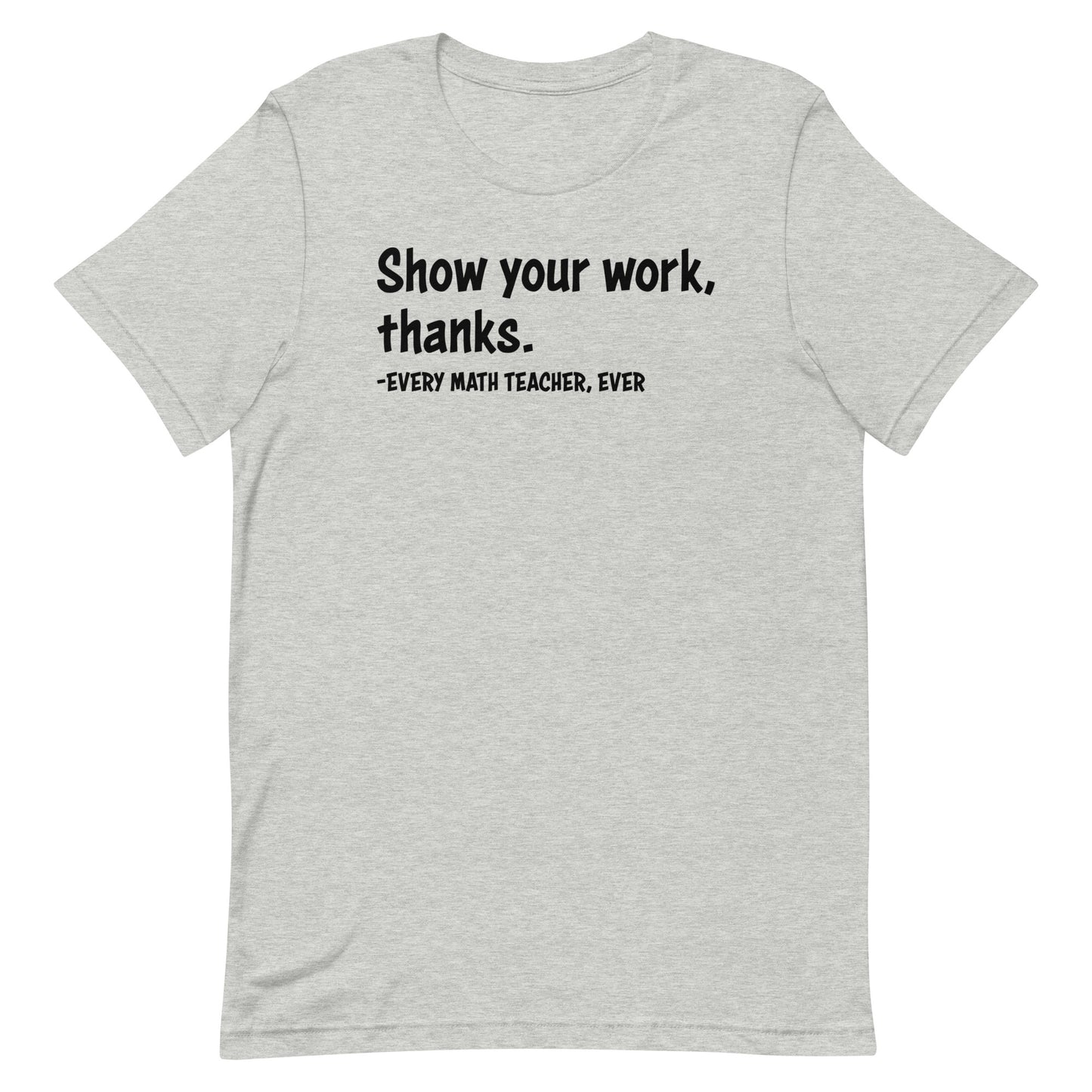 Show your work, thanks.