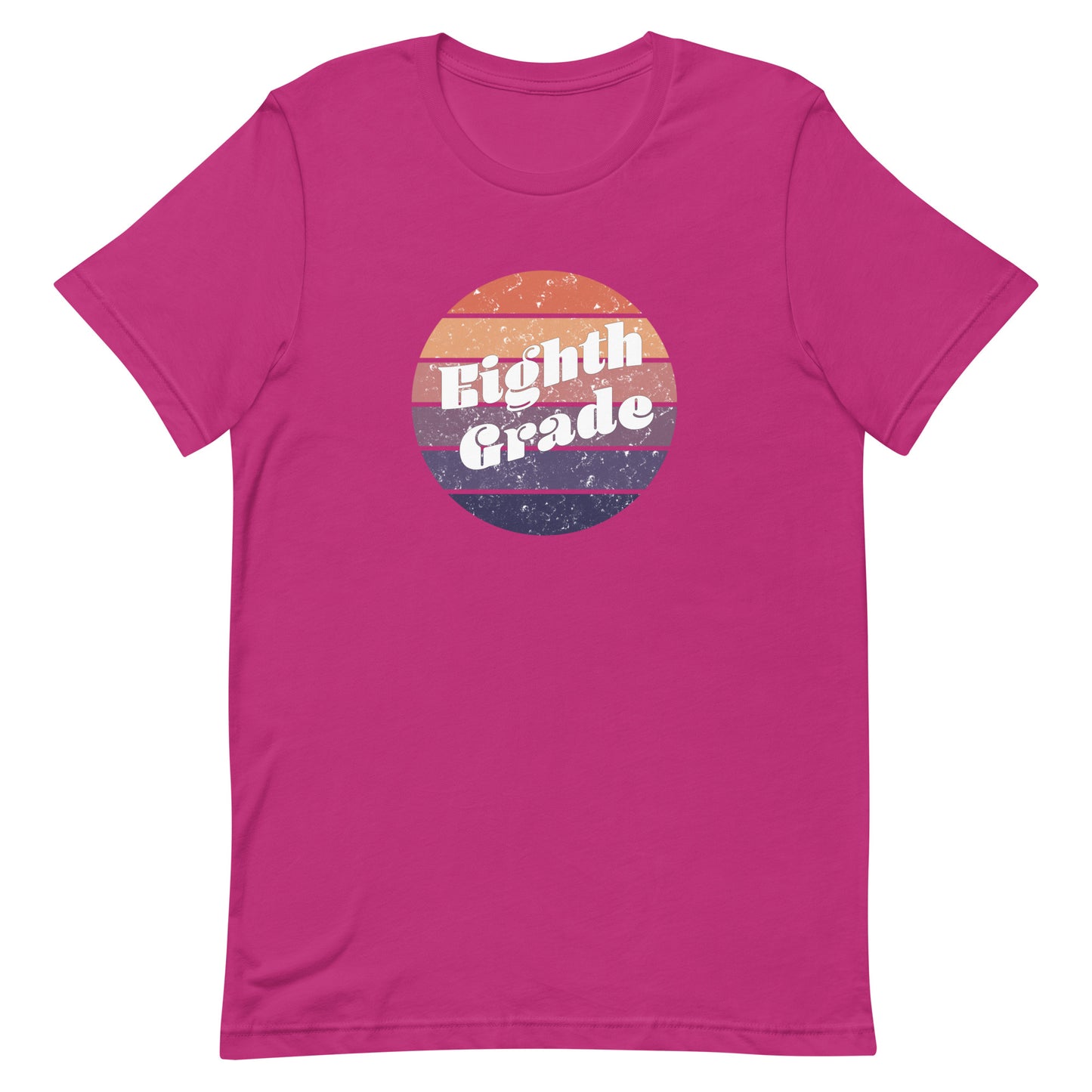 Eighth Grade Retro Circle