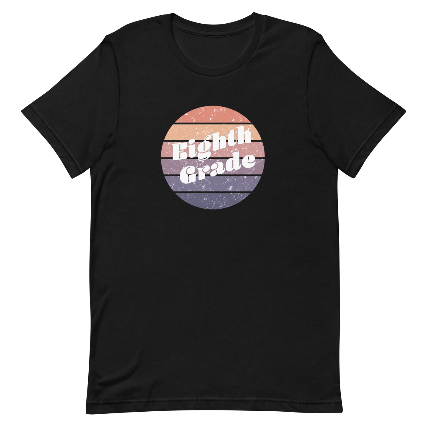 Eighth Grade Retro Circle