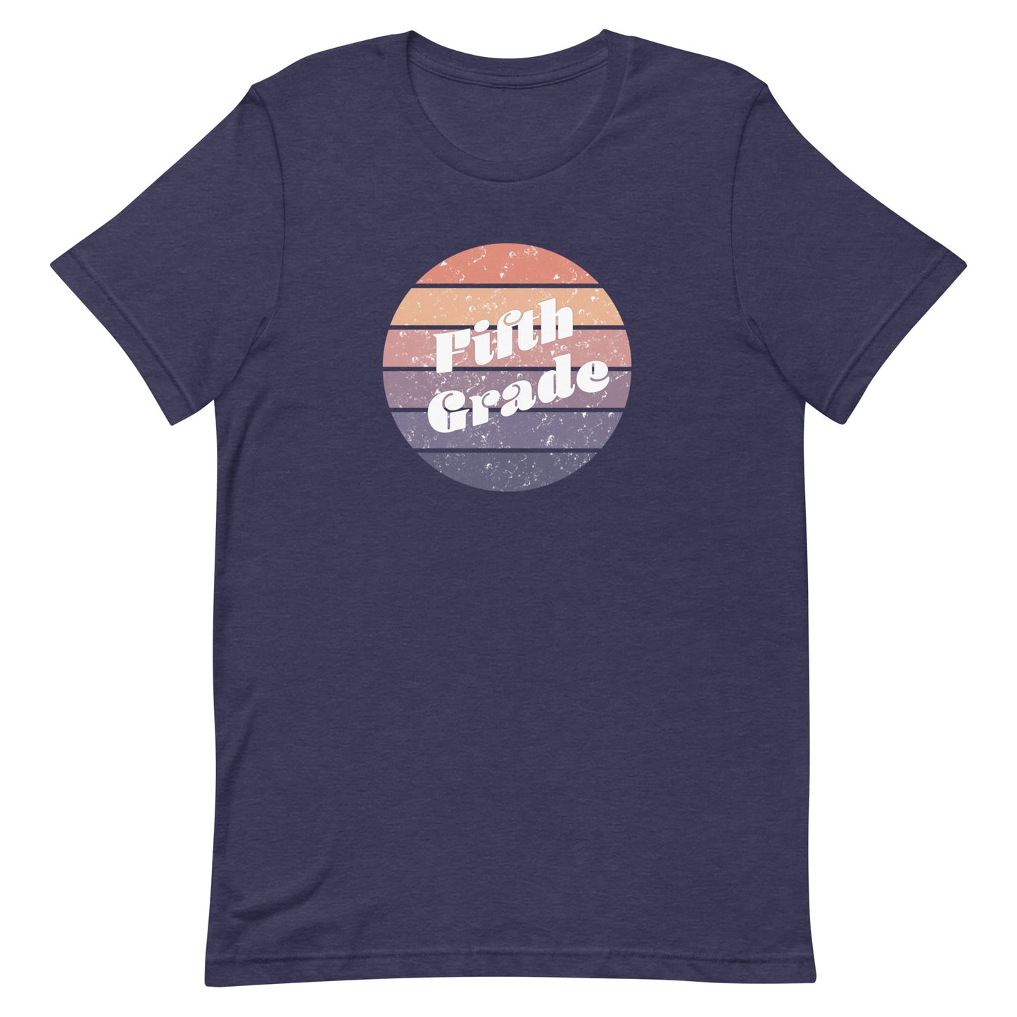 Fifth Grade Retro Circle