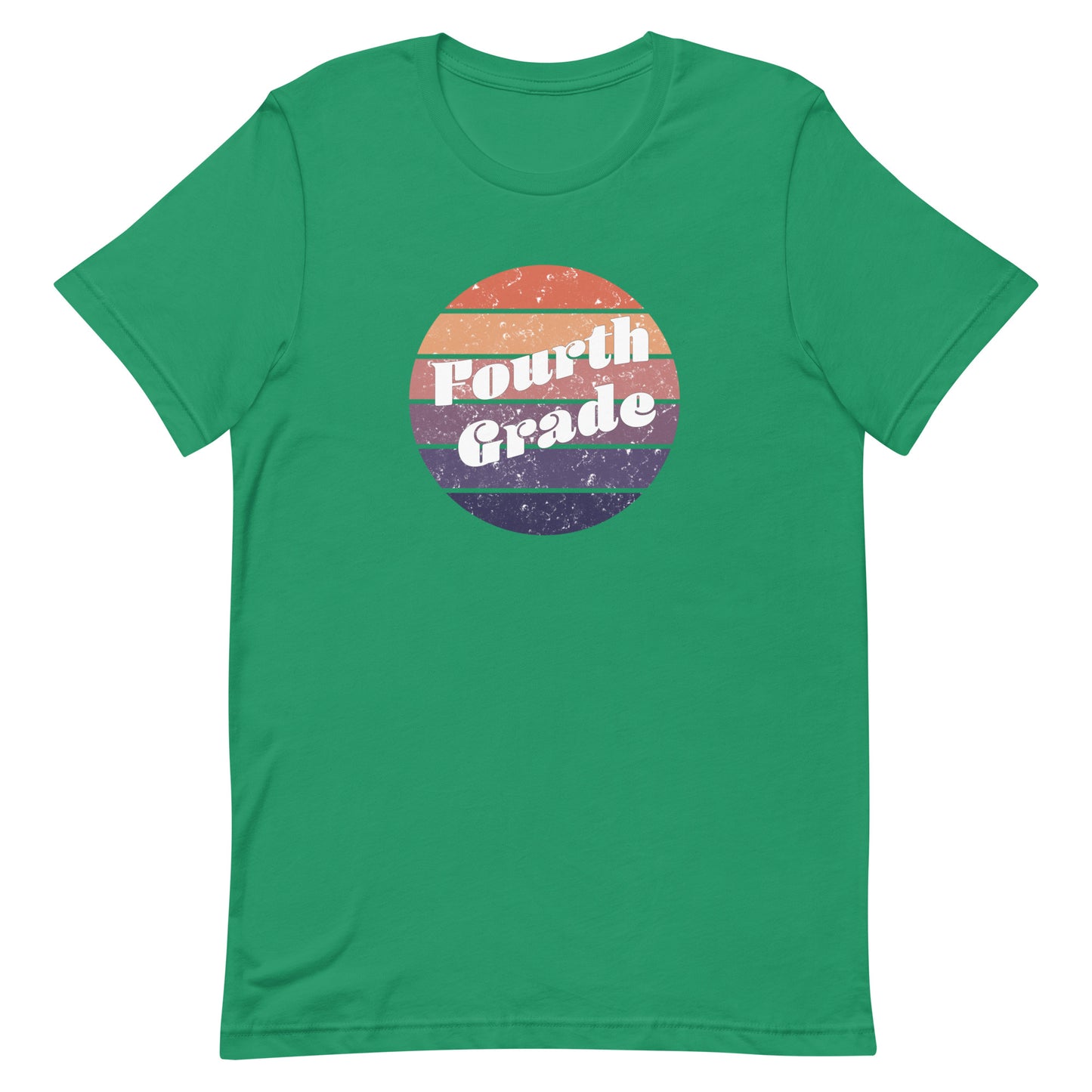 Fourth Grade Retro Circle