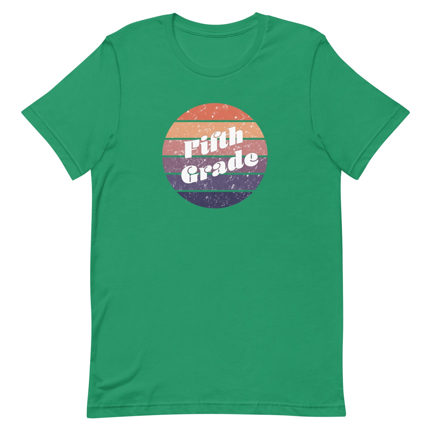 Fifth Grade Retro Circle