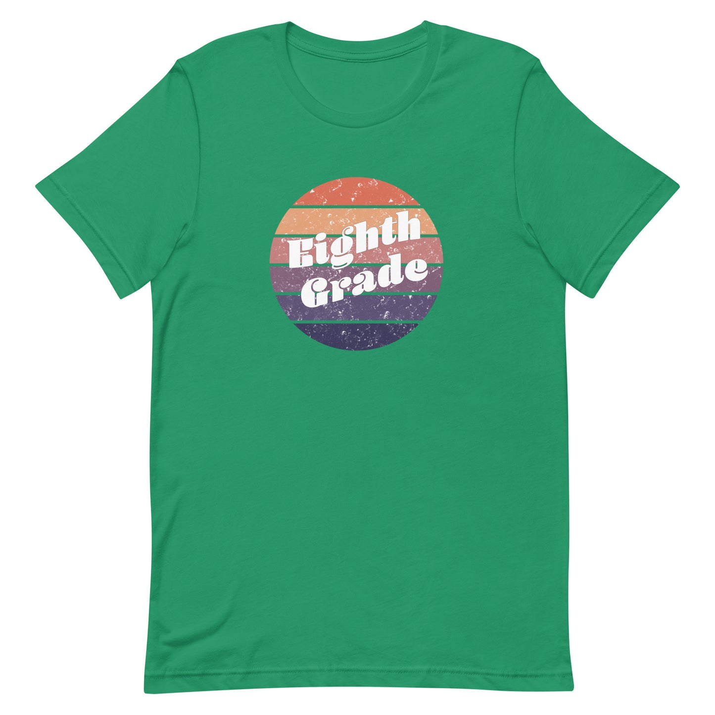 Eighth Grade Retro Circle