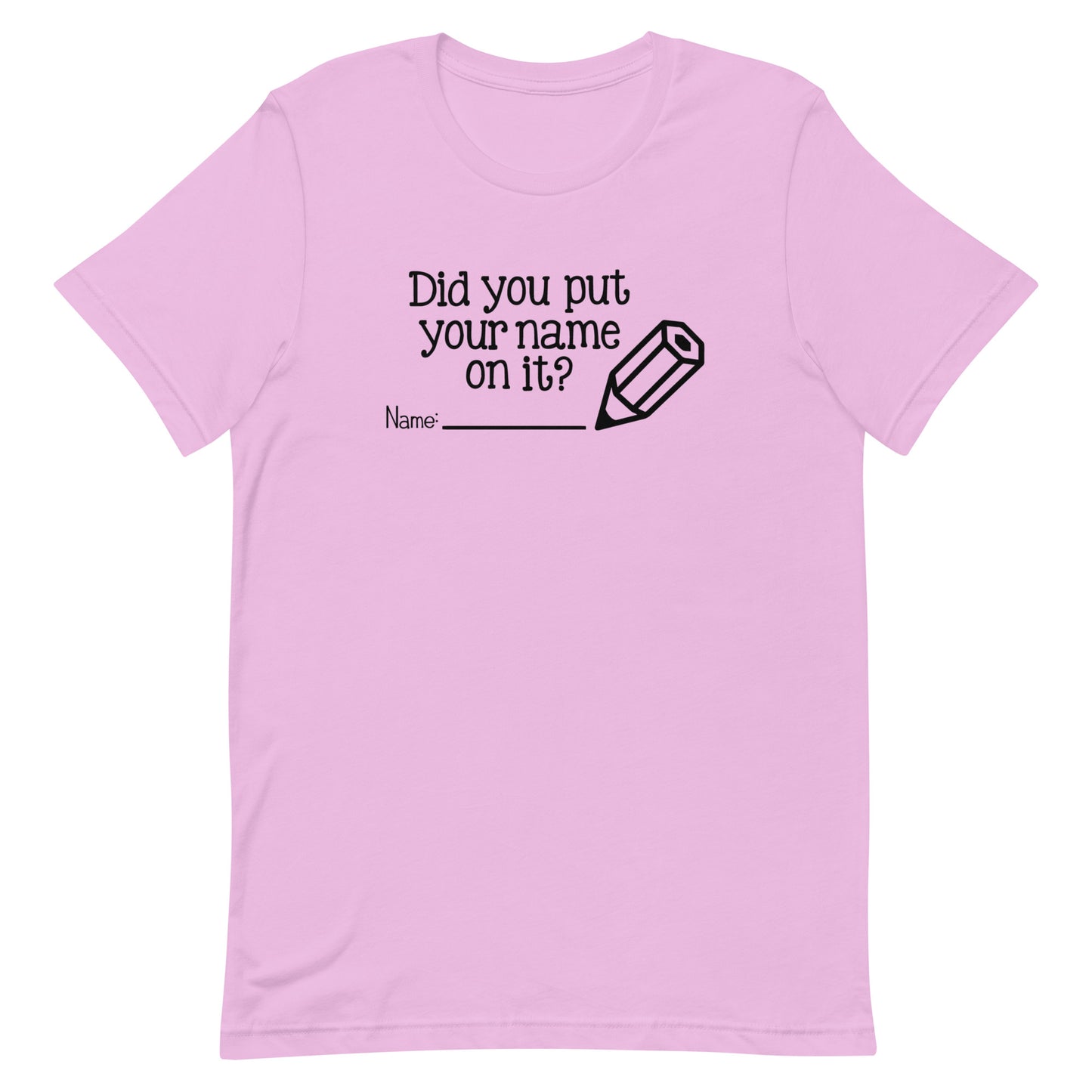 Did You Put Your Name On It?