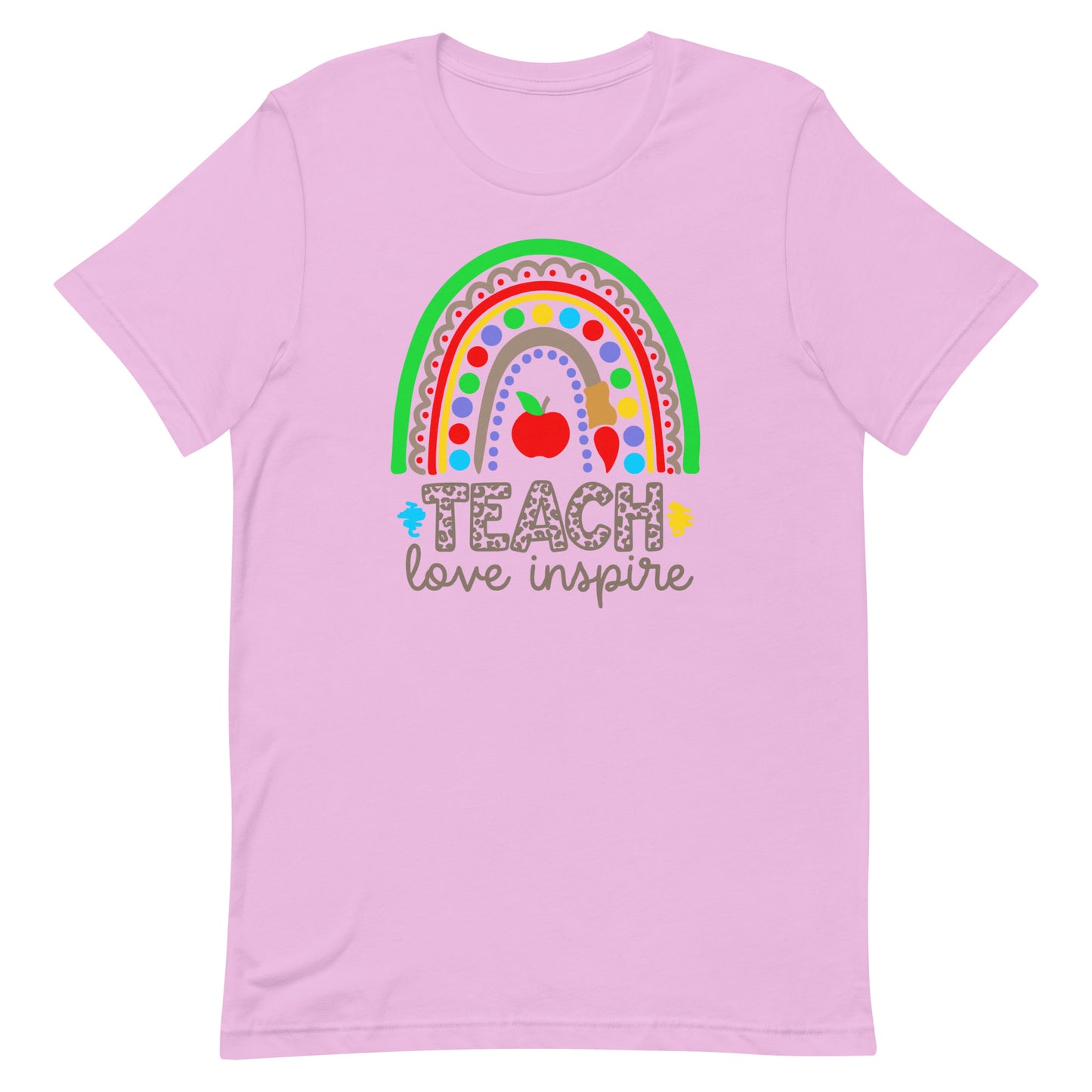 Teach Love Inspire Rainbow