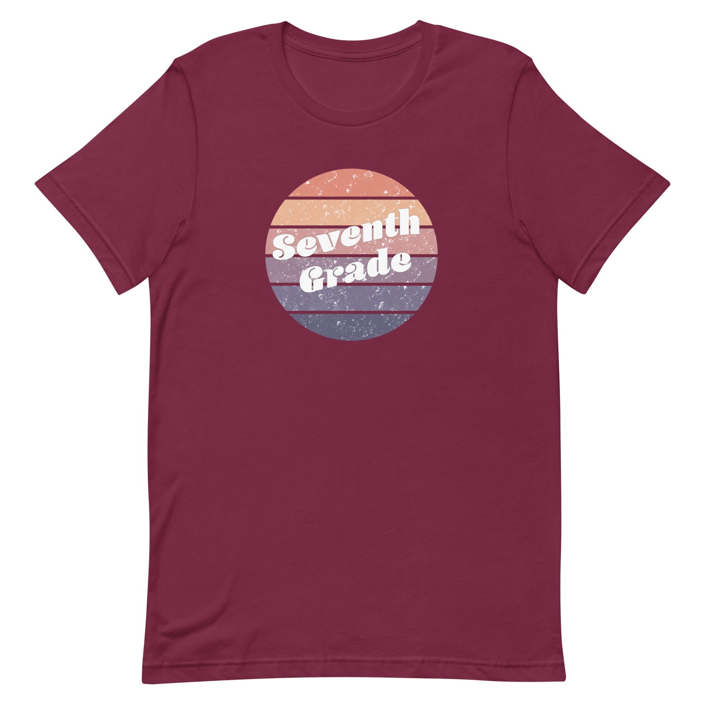 Seventh Grade Retro Circle