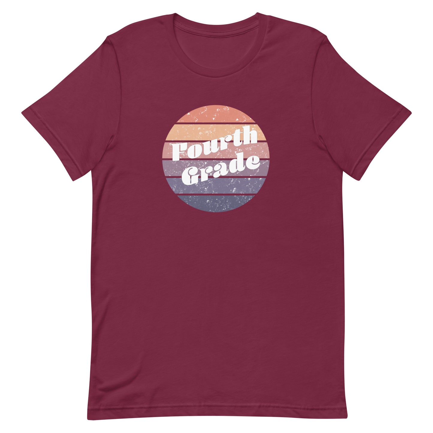 Fourth Grade Retro Circle