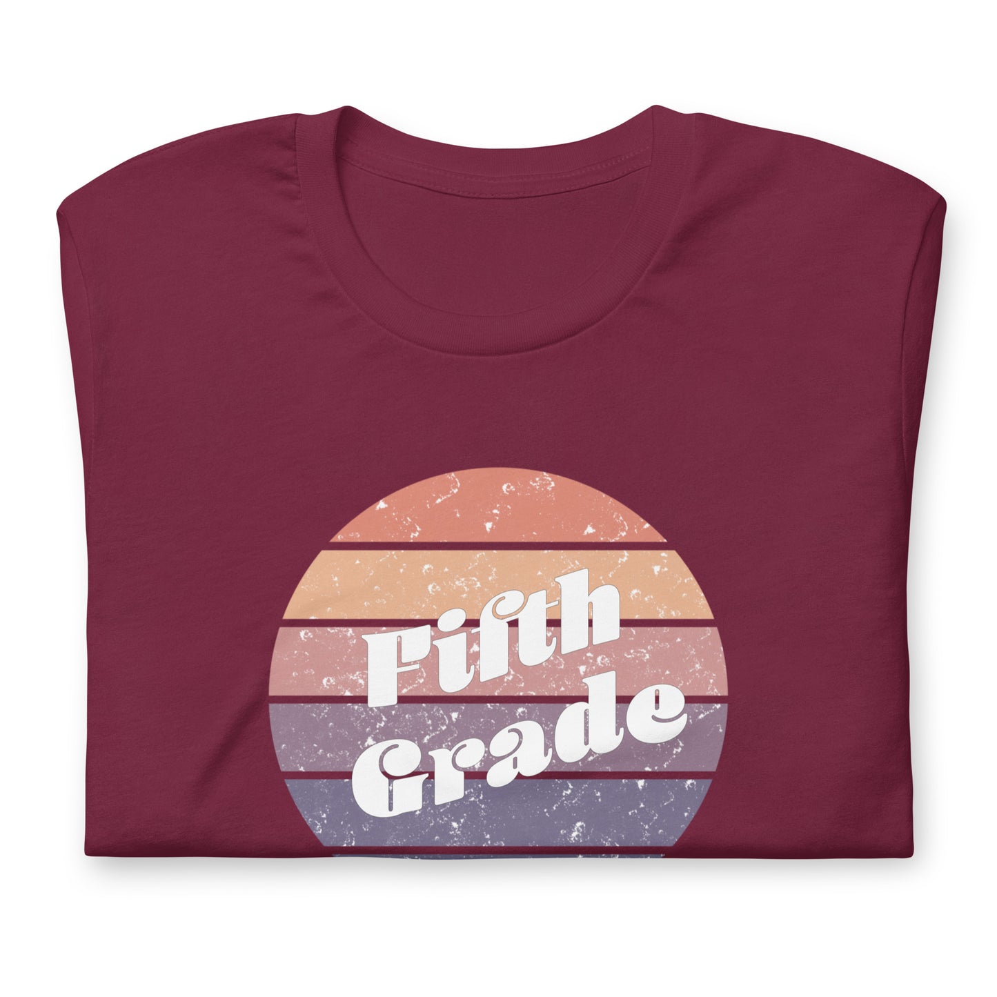 Fifth Grade Retro Circle