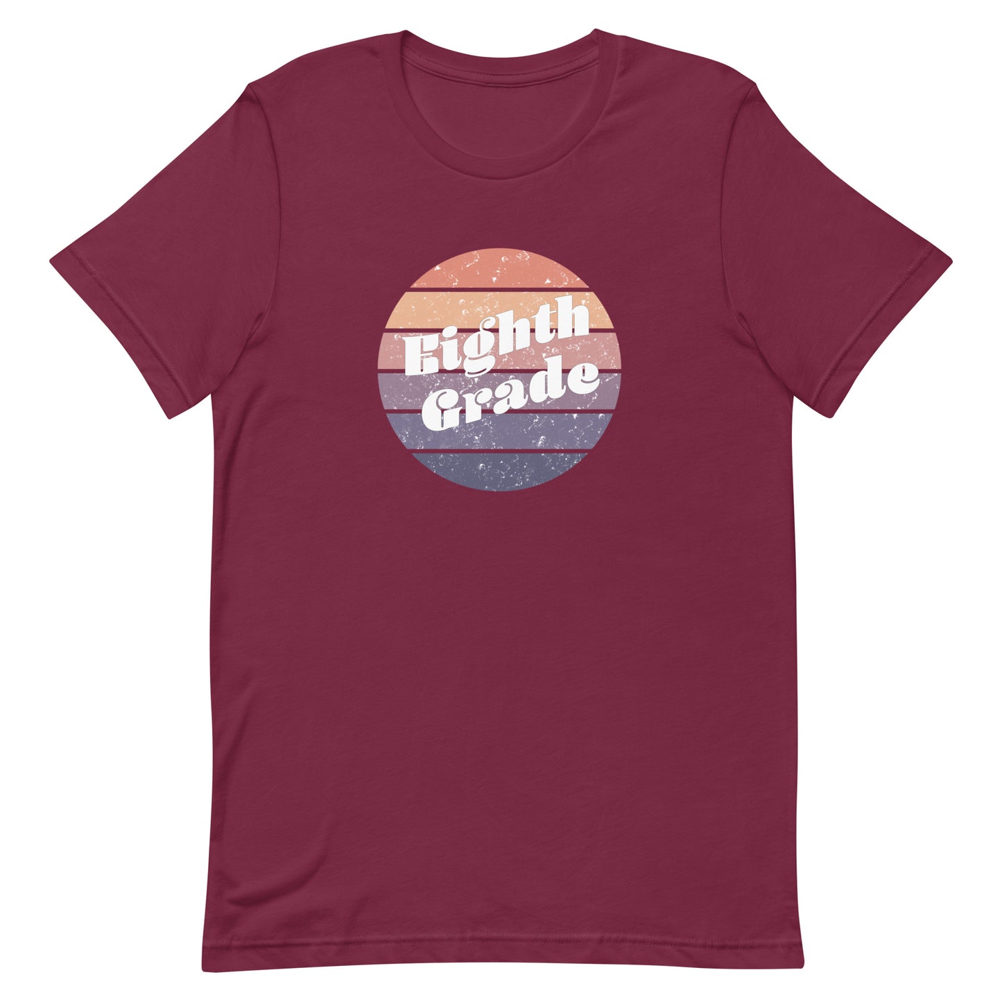 Eighth Grade Retro Circle