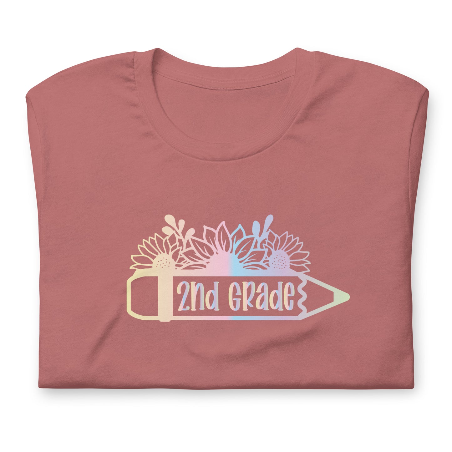2nd Grade Floral Pencil
