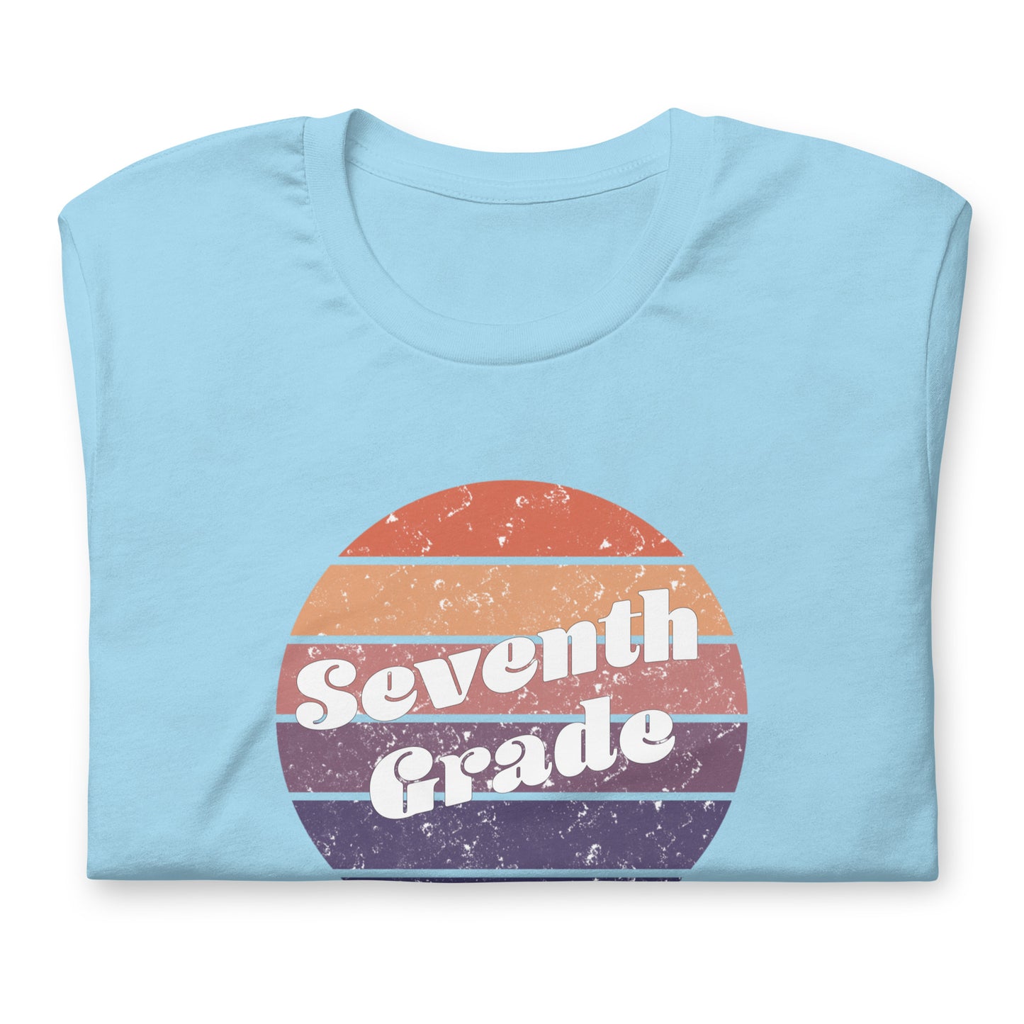 Seventh Grade Retro Circle