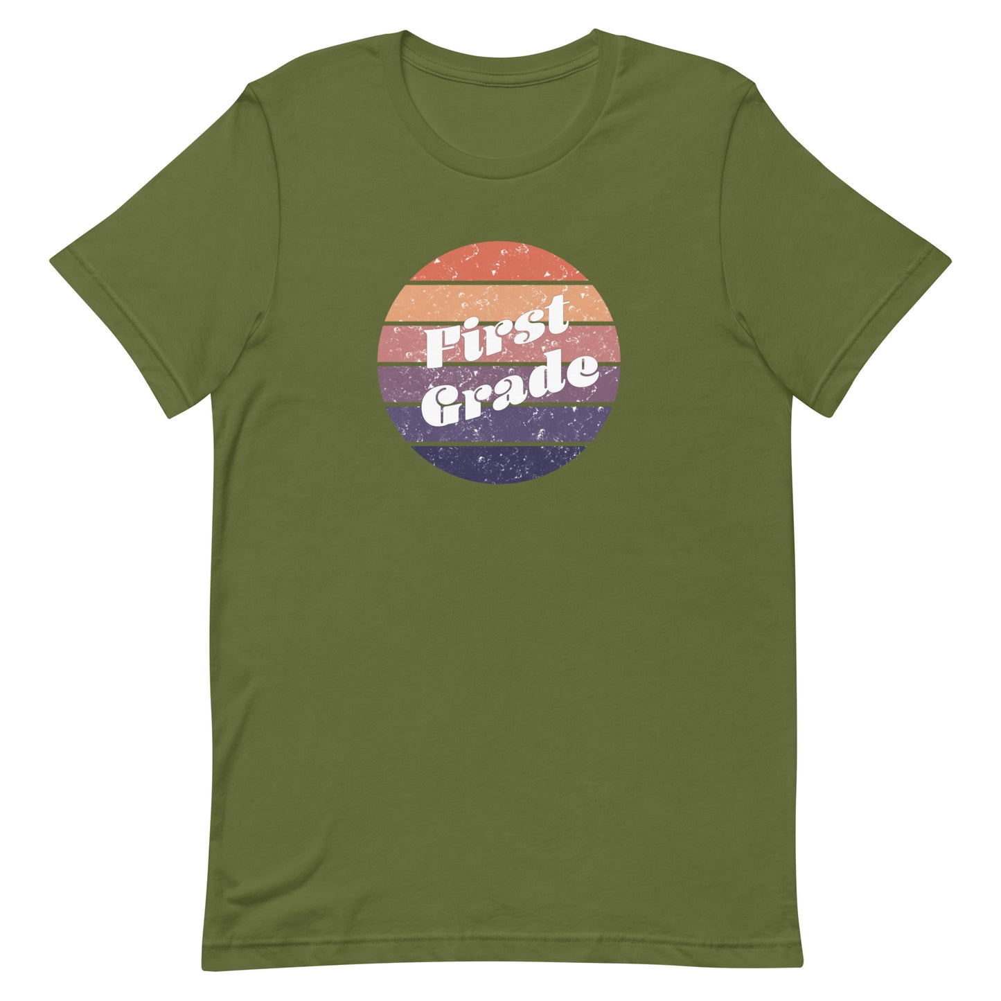 First Grade Retro Circle