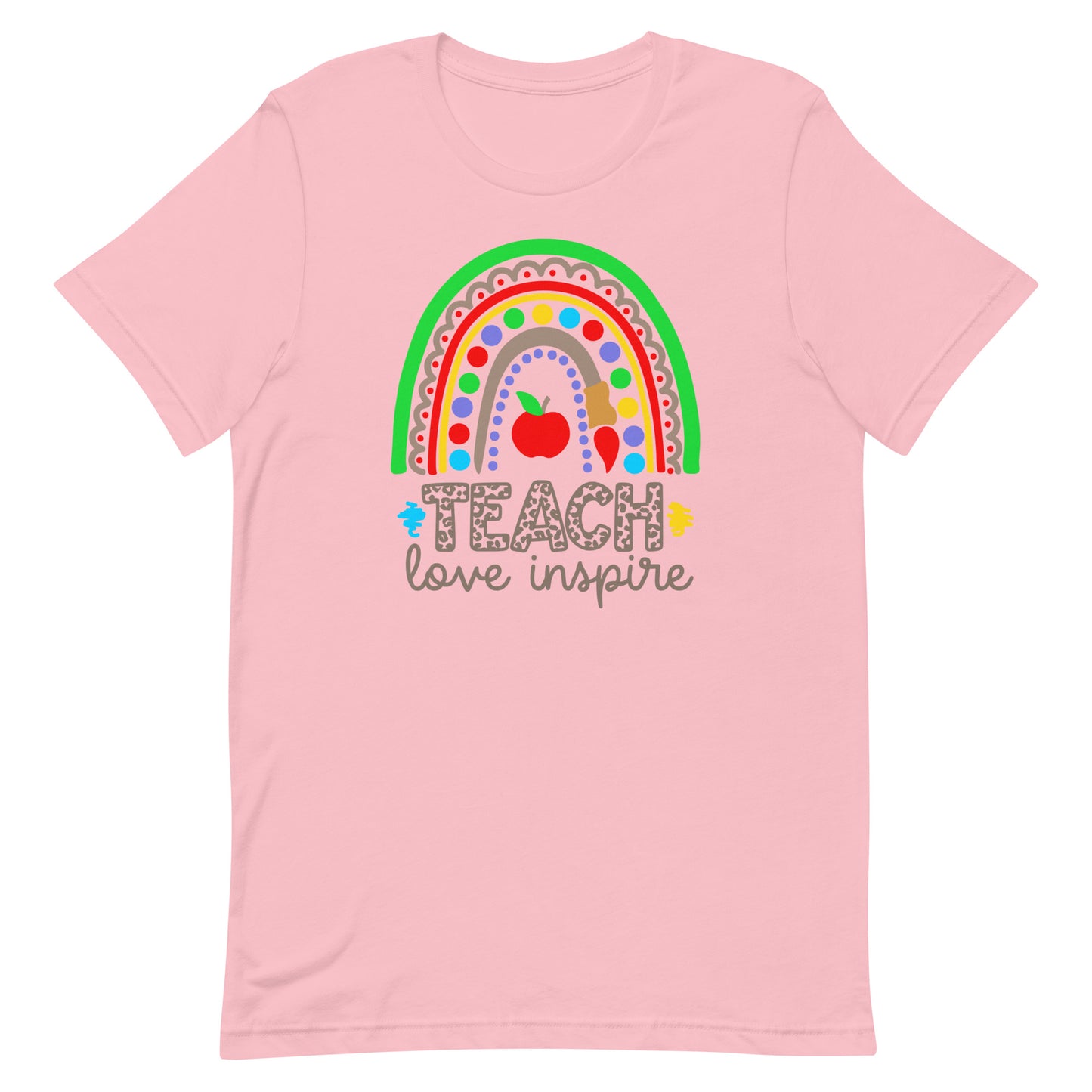 Teach Love Inspire Rainbow