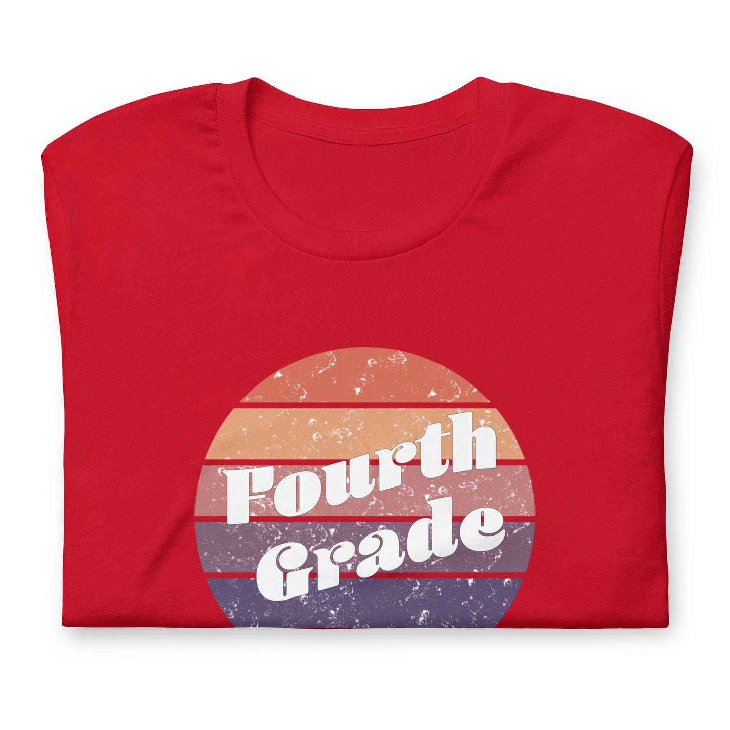 Fourth Grade Retro Circle