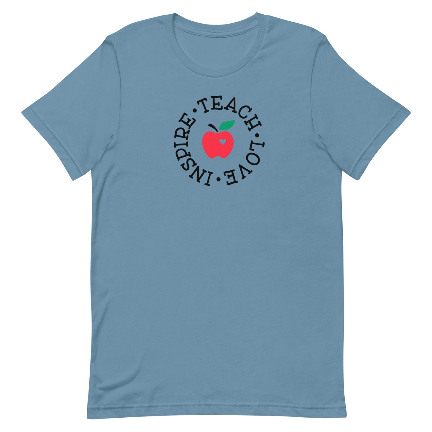 Teach, Love, Inspire Red Apple