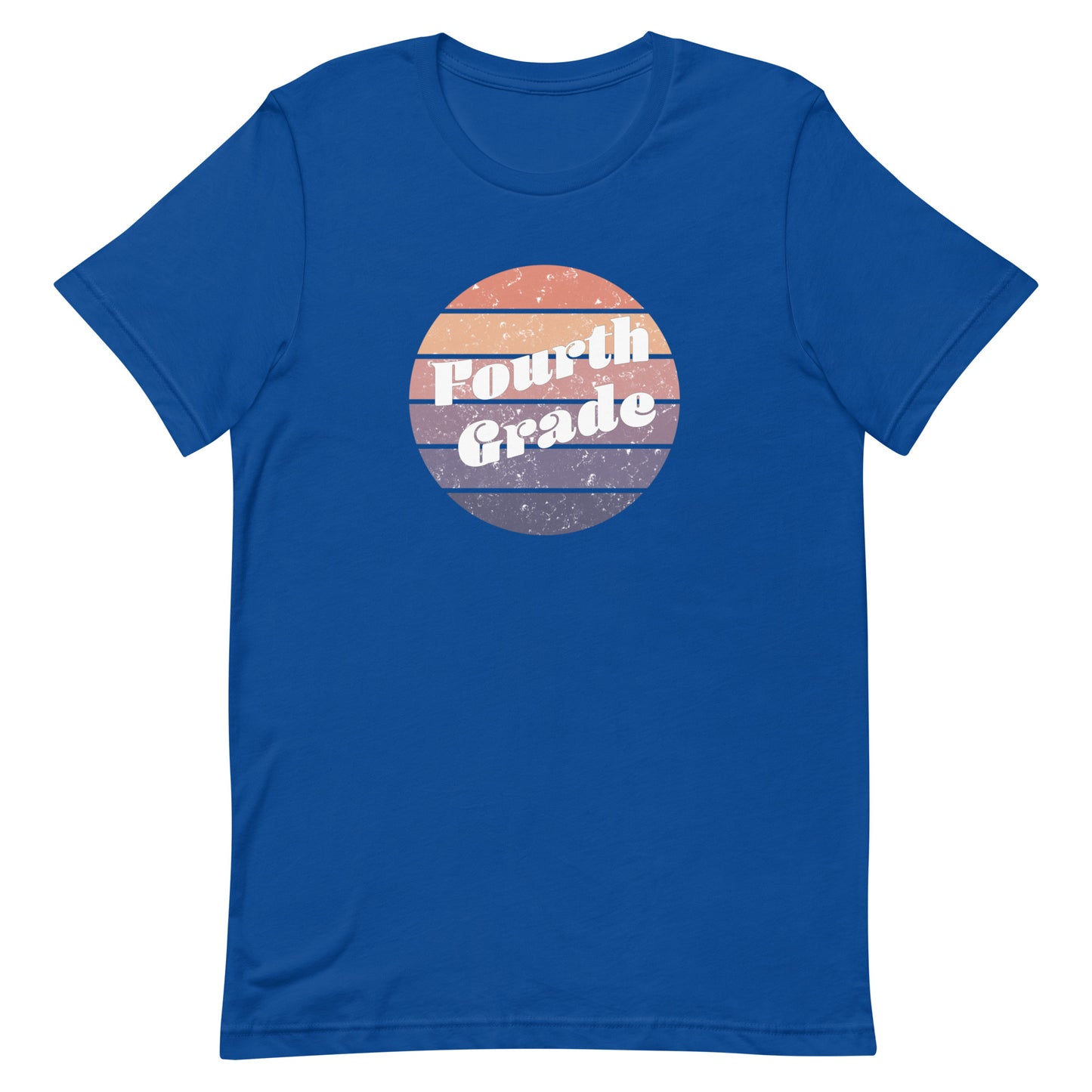Fourth Grade Retro Circle