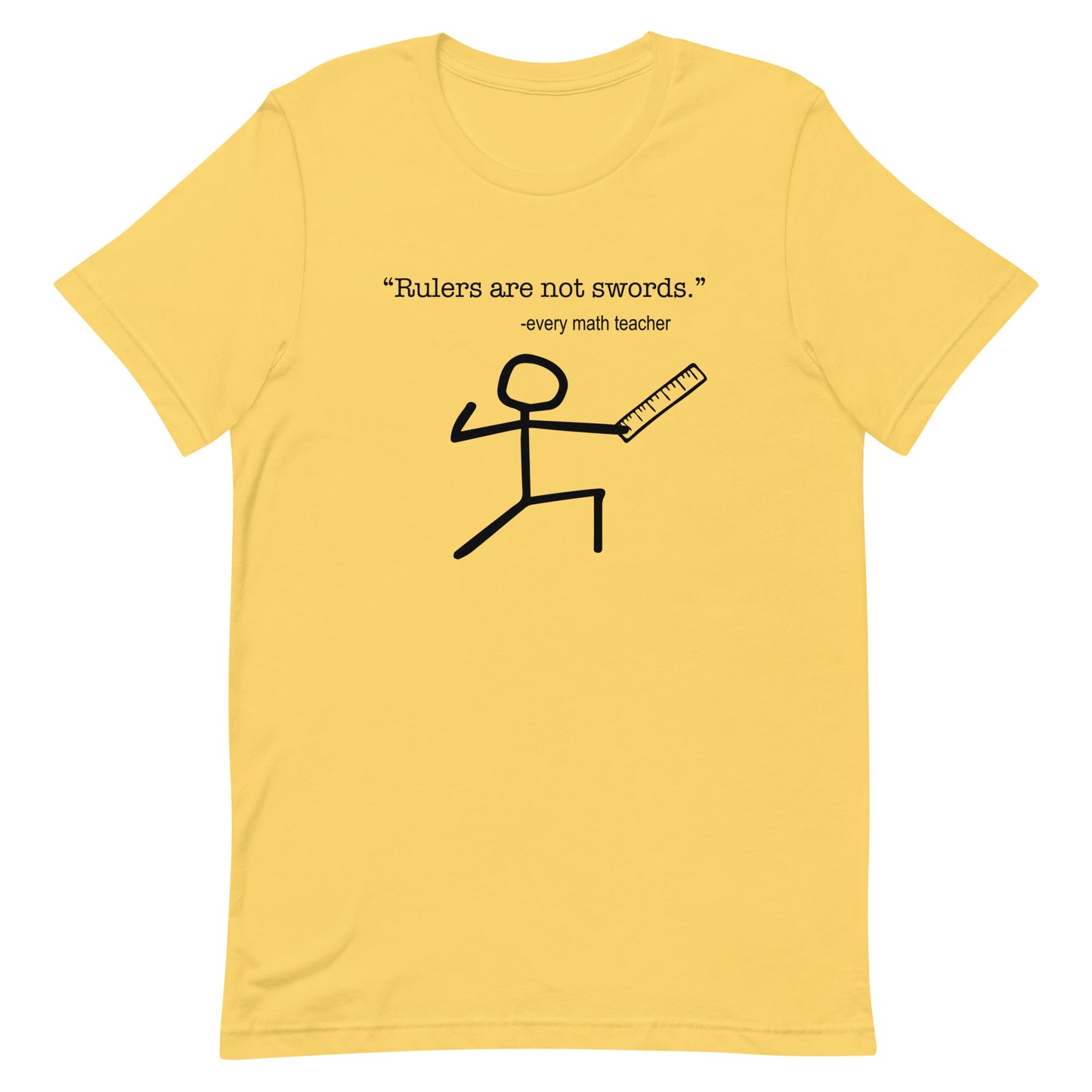 Rulers are NOT Swords