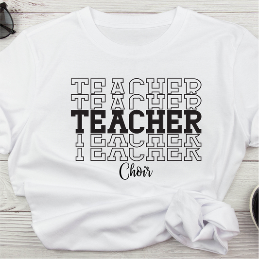 Choir Teacher Stacked