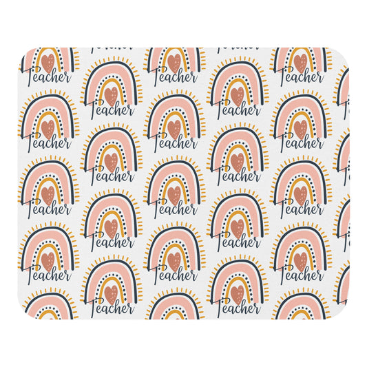 Teacher Rainbow Mouse pad