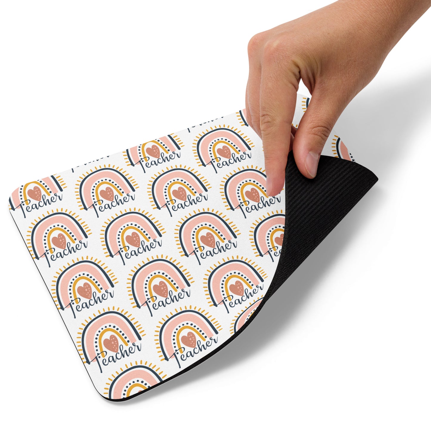 Teacher Rainbow Mouse pad