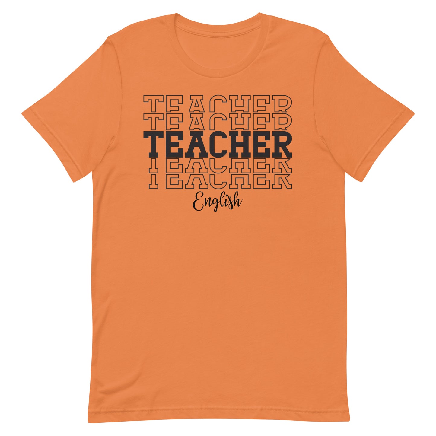 English Teacher Stacked