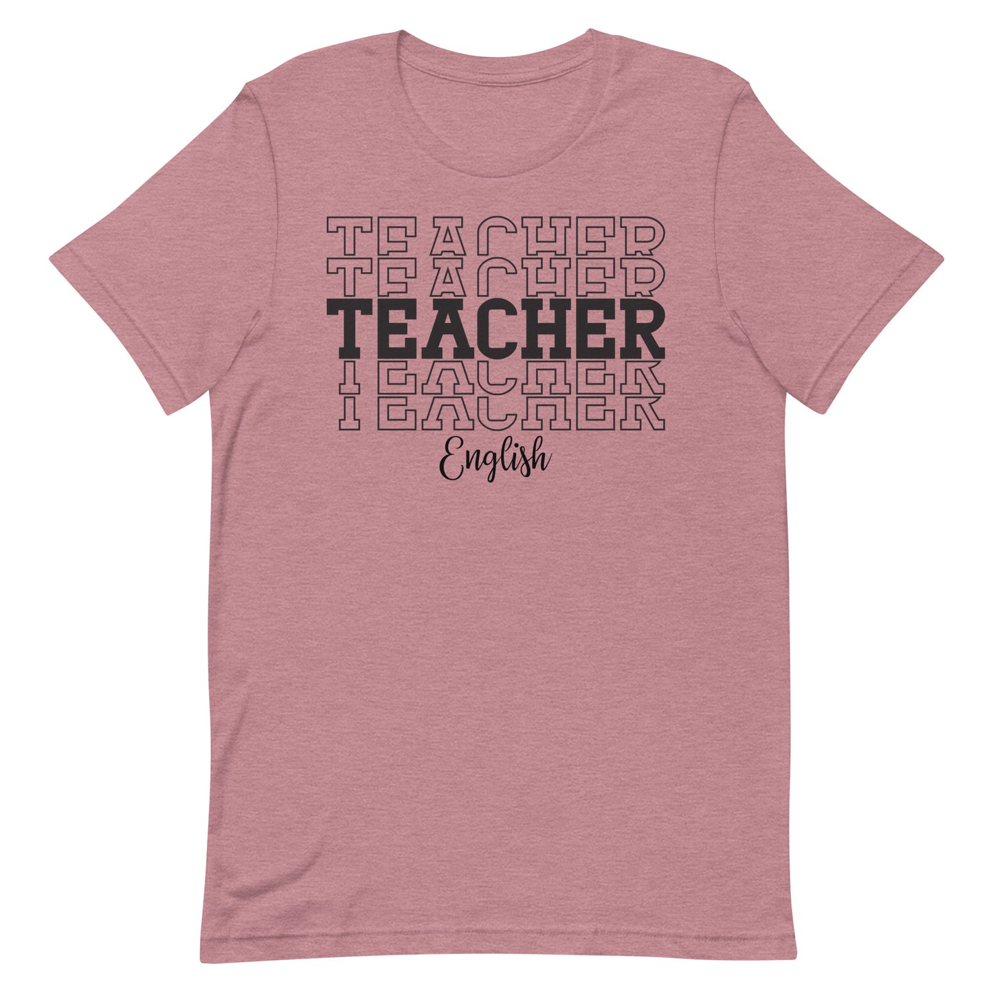 English Teacher Stacked