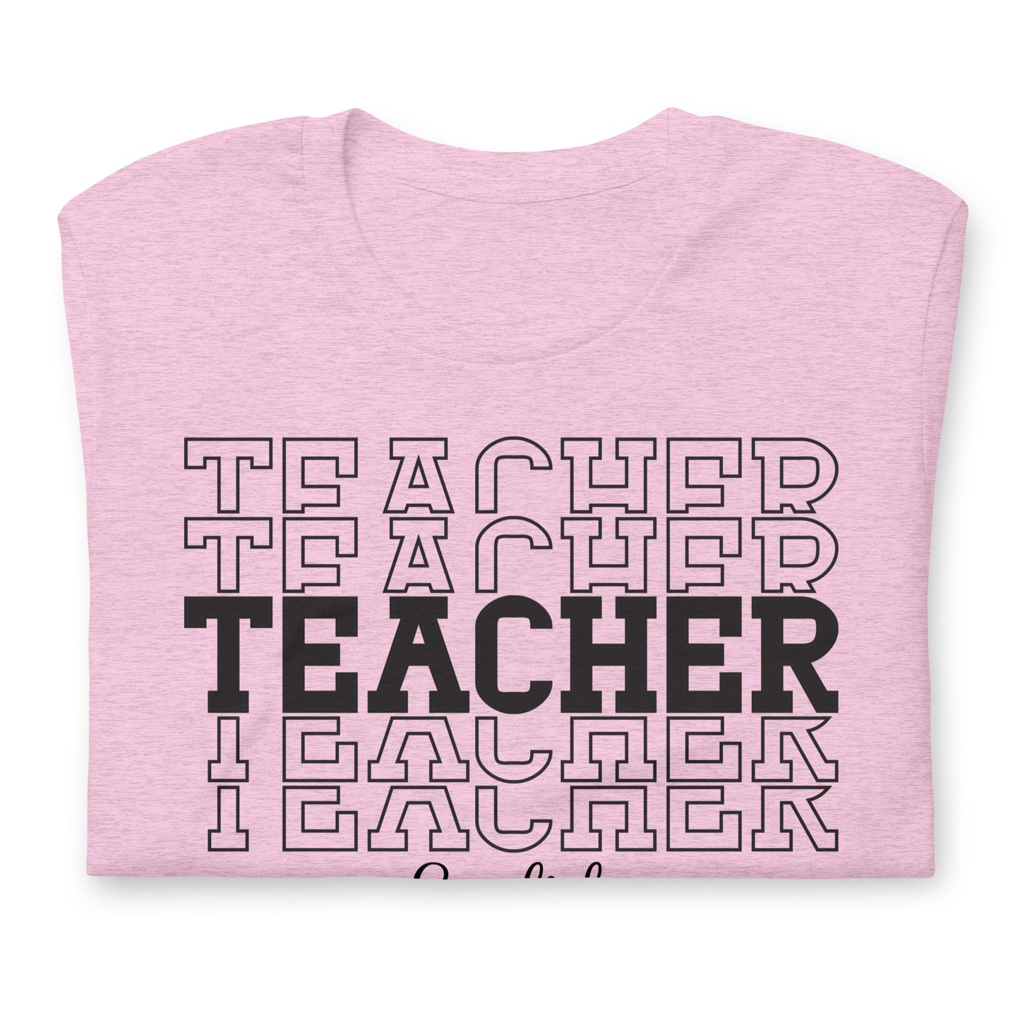 English Teacher Stacked