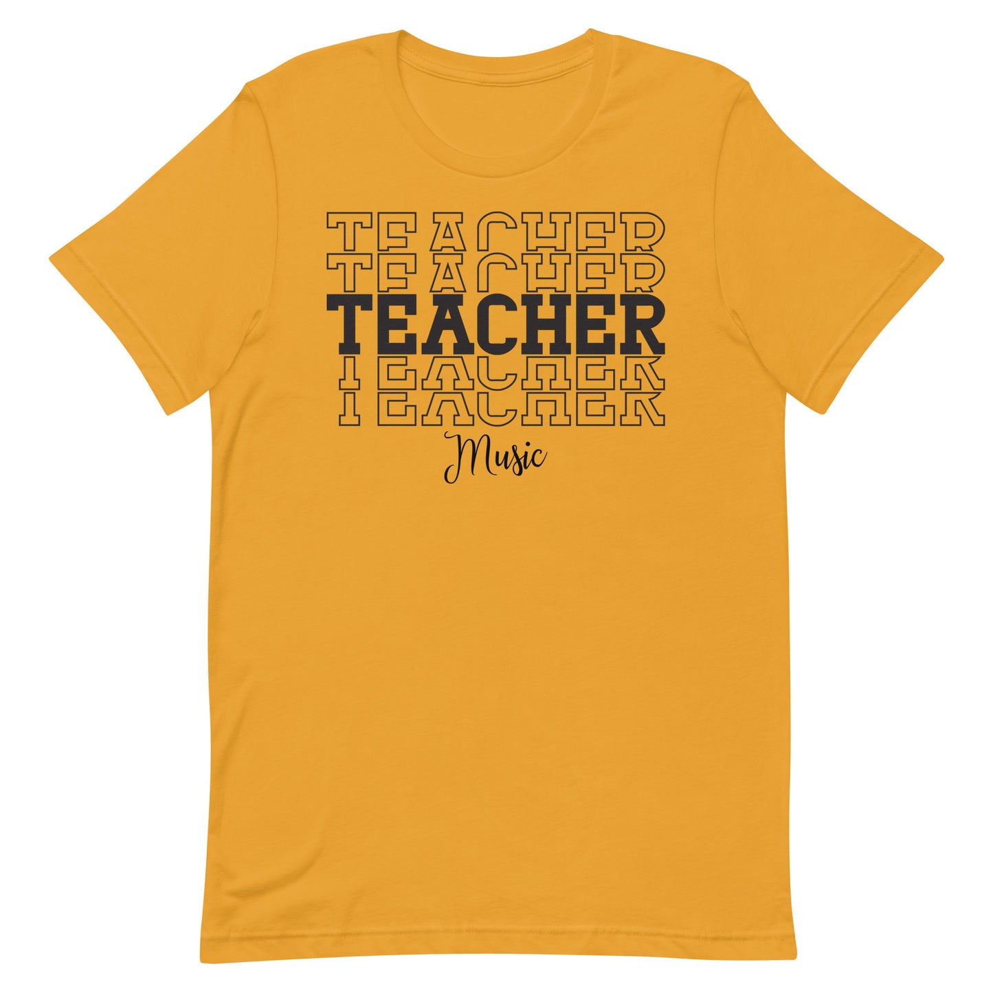 Music Teacher Stacked