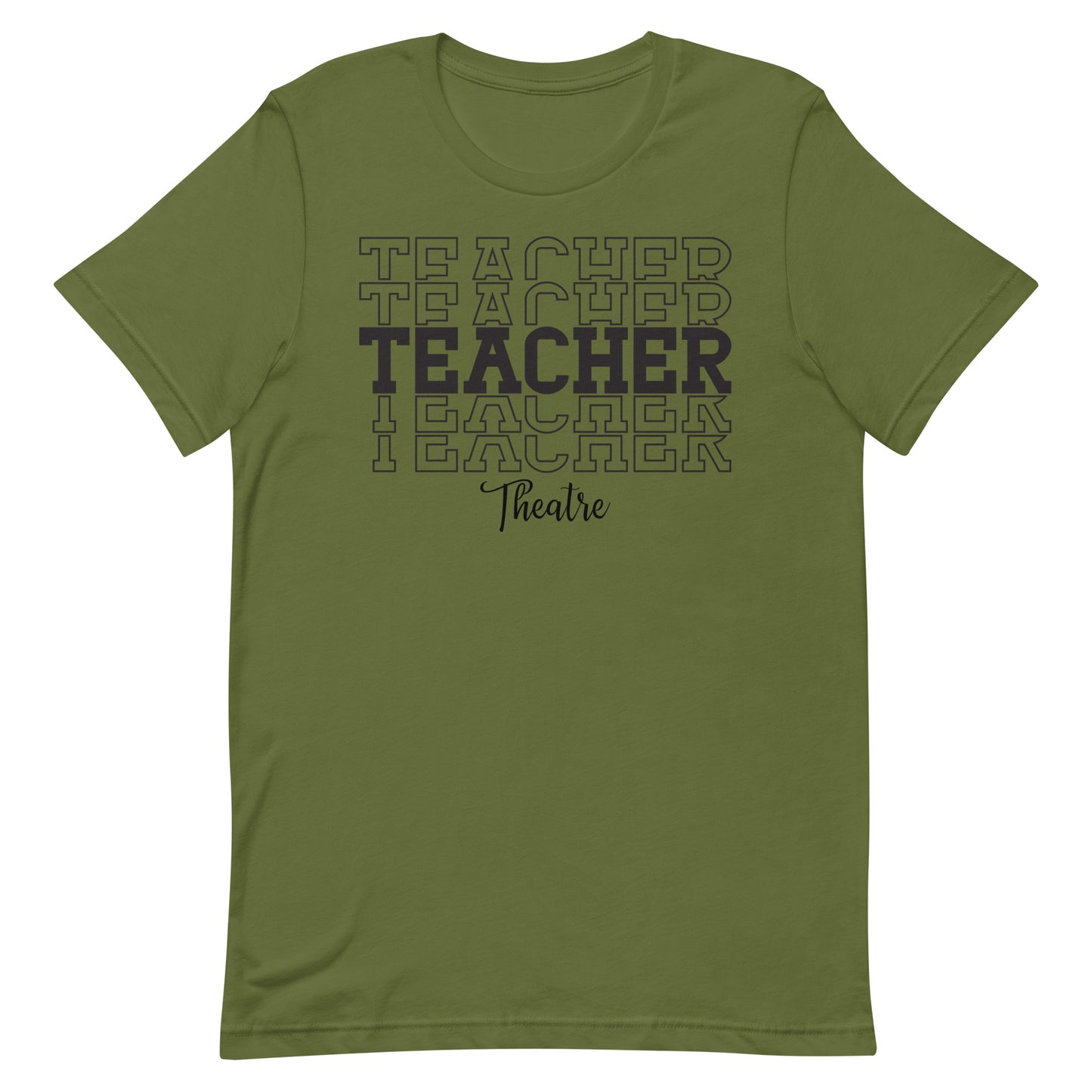 Theatre Teacher Stacked