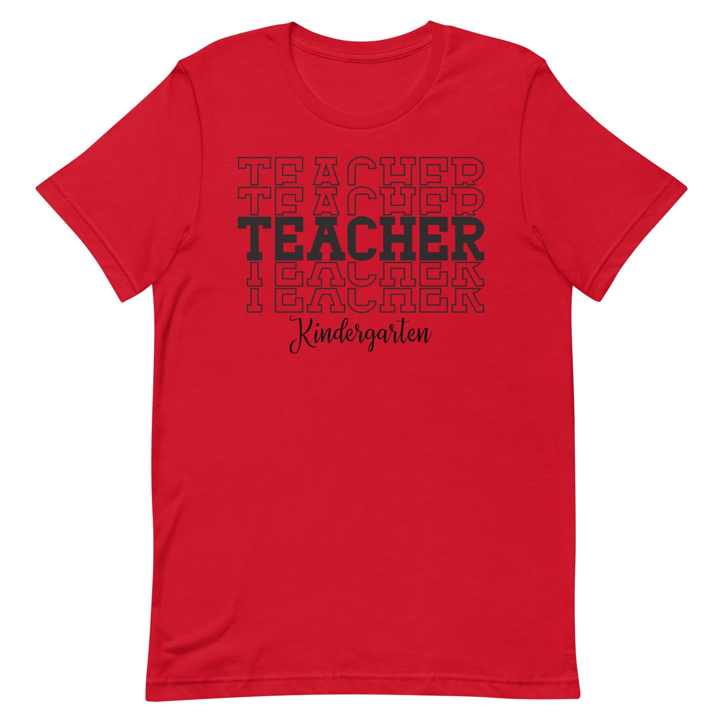 Kindergarten Teacher Stacked