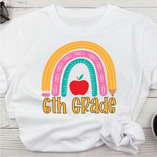 6th Grade Rainbow