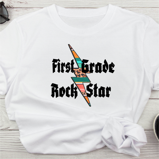 First Grade Lightning Rock Star
